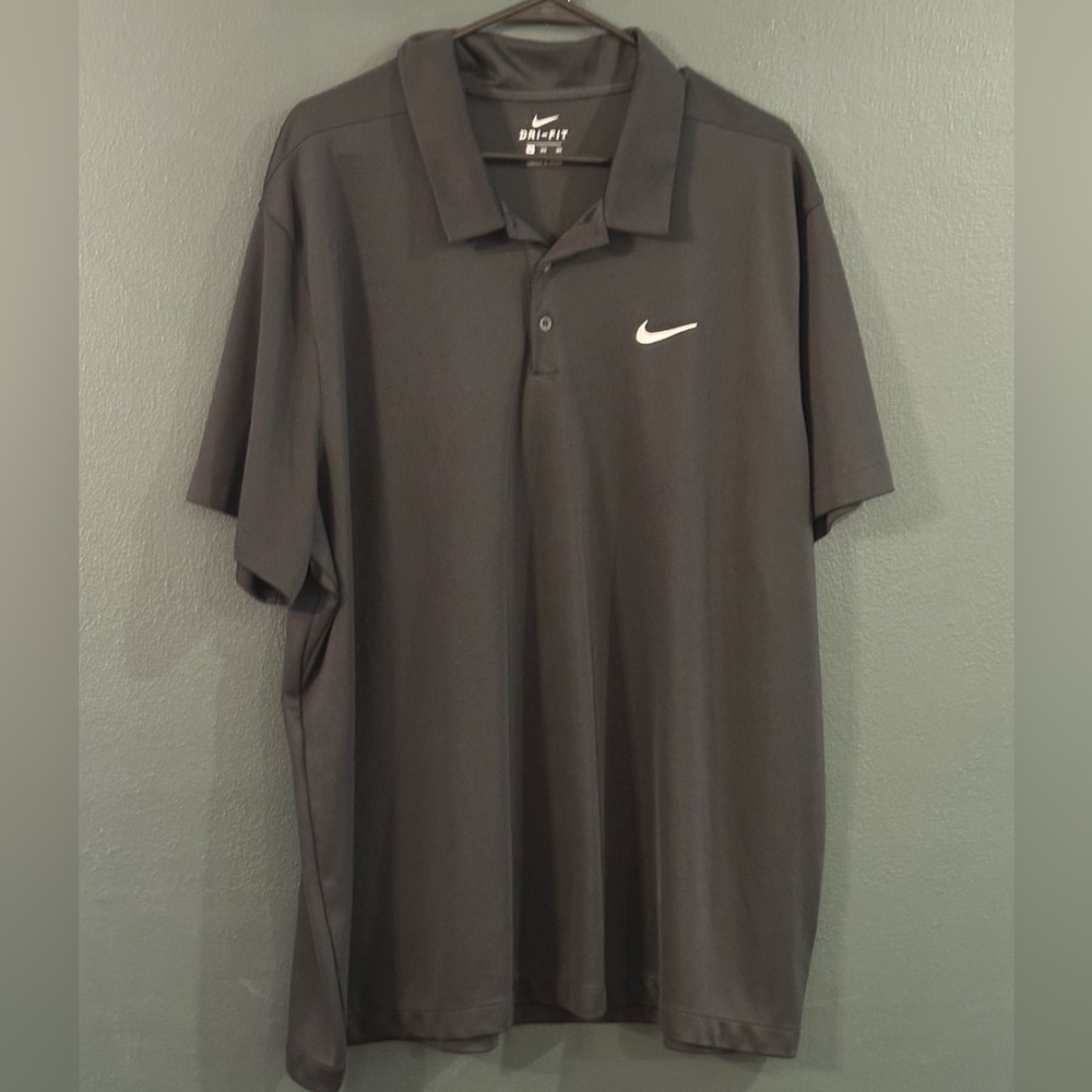 Nike Black Dry Fit Golf Shirt